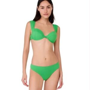 NWT Kate Spade Two Peice Swim - Fern Moss - Women M